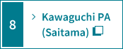 guide map inside the Kawaguchi PA (Saitama)