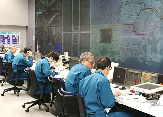 Image of traffic control room