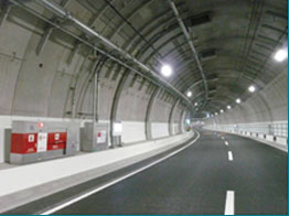 Image of interior of Yamate Tunnel
