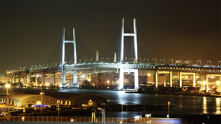 ภาพ Yokohama Bay Bridge 9/10