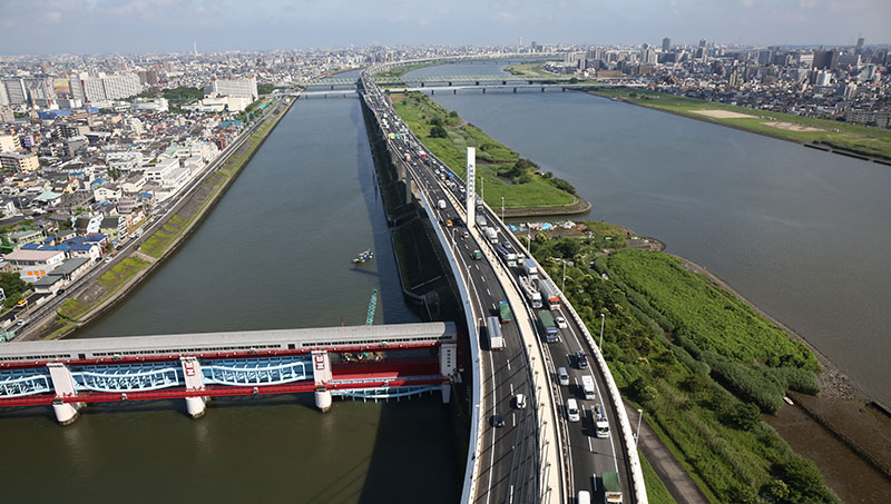 ภาพ Katsushika Harp Bridge 3/10