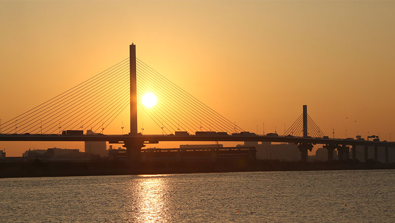 ภาพ Katsushika Harp Bridge 4/10