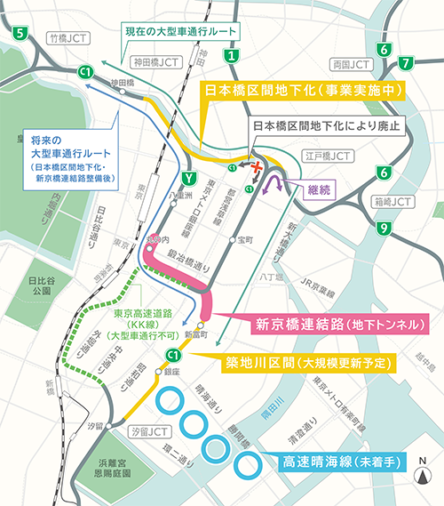 新京橋連結路
