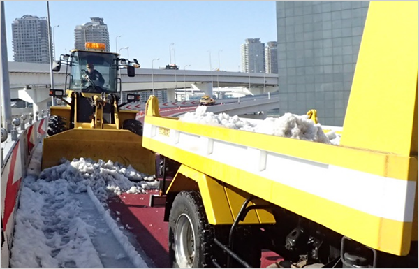 除排雪作業状況