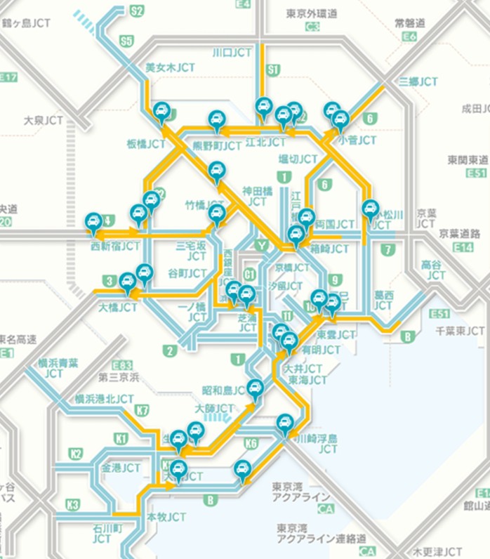 HPによる渋滞情報の提供