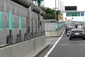 4号新宿線（下り）高井戸付近