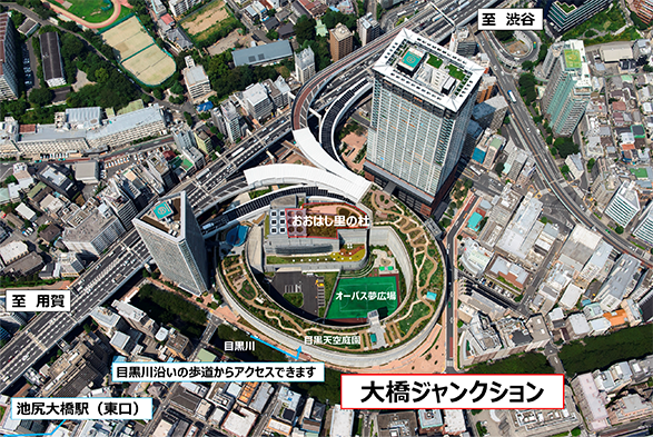 イベント会場（大橋ジャンクション）
