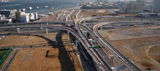 Toyosu Ramp in Route 10 (Harumi Line) opened (1.5km)