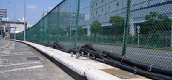 Image of the Heiwajima (descending) Parking Area before improvements