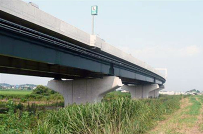 Image of the Minuma Elevated Bridge