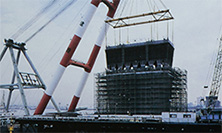 Image of Building the main tower base