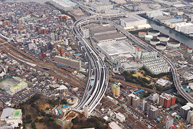 神奈川7号横浜北線　生麦高架橋