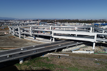 横浜港北ジャンクション（神奈川7号横浜北線・横浜北西線）